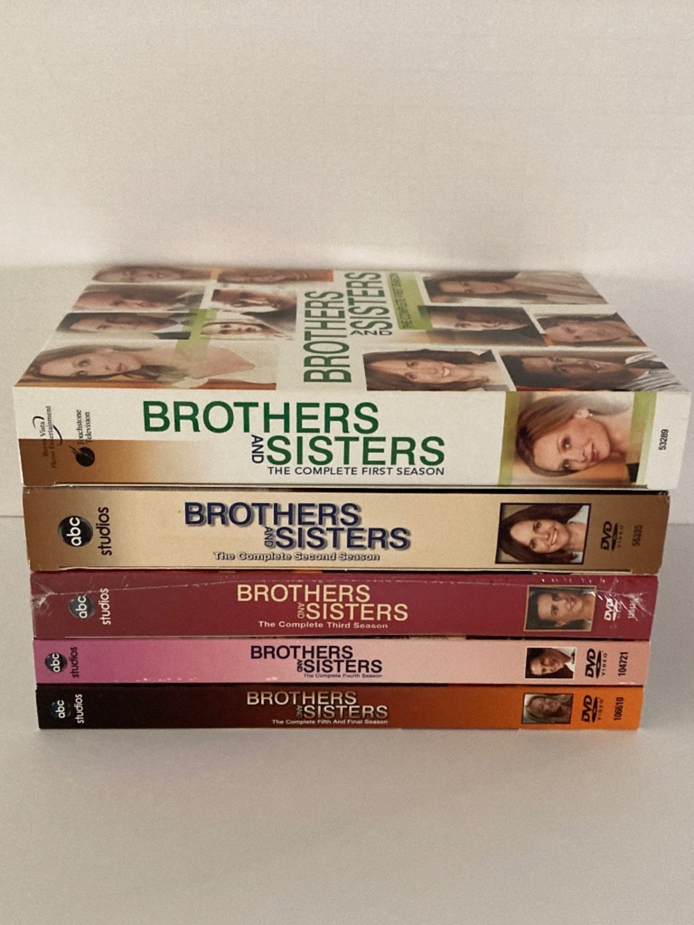 BROTHERS AND SISTERS Complete Series of 5 Seasons DVDs/Seasons 3 4 & 5 SEALED!!!